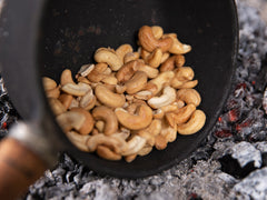 Dry roasted unsalted cashews