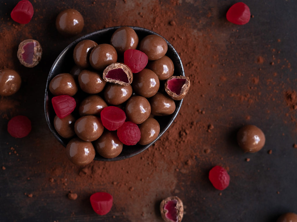 Milk Chocolate Raspberries