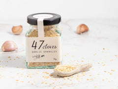 Garlic - 47 Cloves Granules - Weyhill Farm Gippsland - 120g